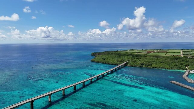 美しい宮古島の空撮映像