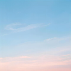 blue sky with clouds