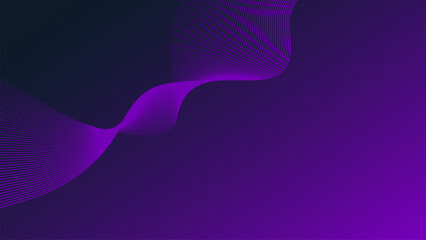 dark purple minimalist abstract line art vector background