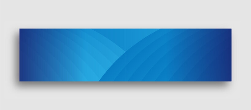 Abstract horizontal blue gradient background for linkedin banner