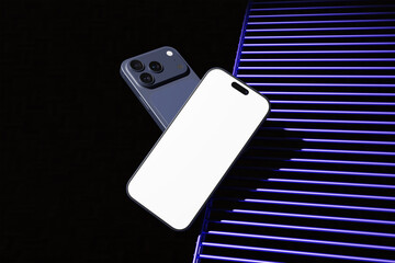 Premium Stylish Smartphone Mockup for Showcasing Your Design to Clients