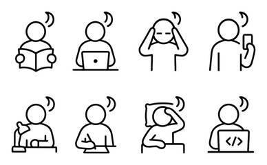 Sleepless Nights Icons