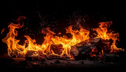 Fototapeta premium bonfire