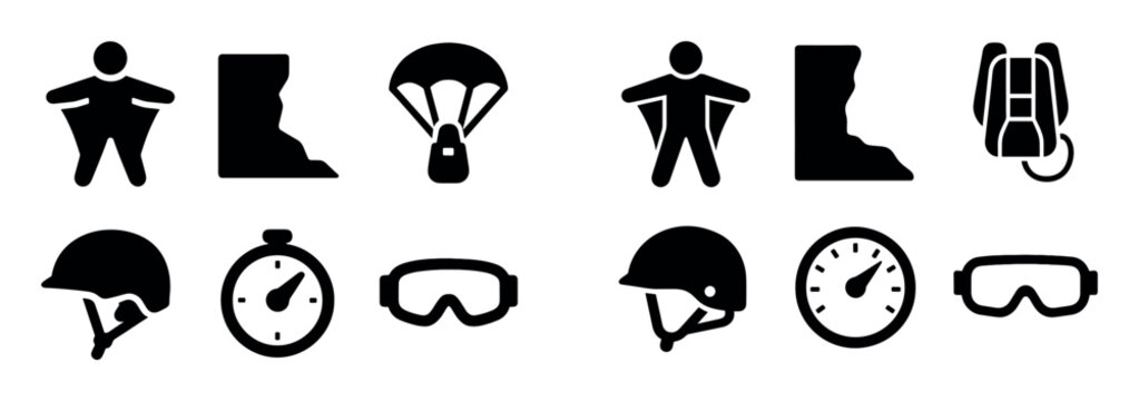 Extreme Sports Icon Set