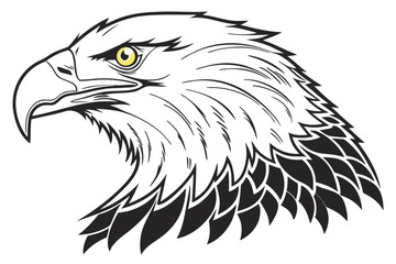 eagle head vector