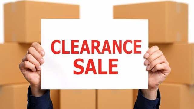 Exciting Clearance Sale Event Special Offers and Discounts Await Shoppers with Vibrant Promotions and Retail Marketing Strategies to Attract Attention to Unmissable Shopping Opportunities
