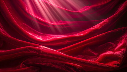 Obraz premium 深紅のベルベット