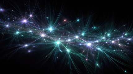 Fototapeta premium Abstract Colorful Space Nebula