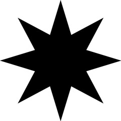 Star icon. Star vector symbol