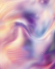 Fototapeta premium Abstract wave pattern displaying soft and flowing lines.