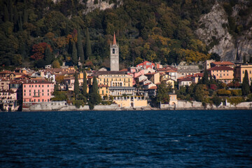 Lakeside View of Varenna's town center