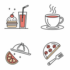 food and drink icons