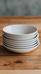 Simple Thanksgiving dinnerware in a minimalist style