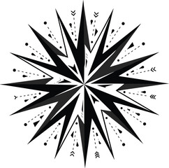 Obraz premium High voltage electricity transmission towers with power lines, energy infrastructure, black and white illustration