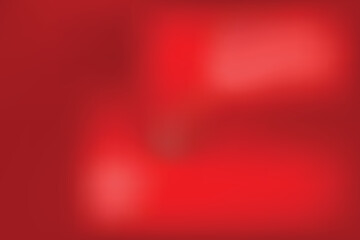 Abstract red gradient background. light and shadow on the backdrop with dimensions. hot tone wall with intense color.