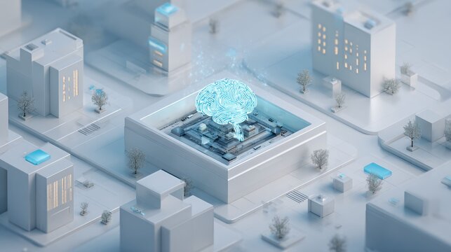 Digital Twin, Przemysł 5.0, Smart Factory, Izometria 3D, Modularny, Automatyzacja, Renderowanie, Holografia, Produkcja przyszłości, Sieć, Łańcuch dostaw, Zr&oacute;wnoważony rozw&oacute;j, Inżynieria, Przemysł