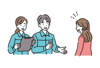 作業員　業者　スタッフ