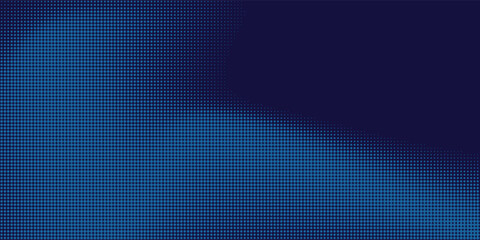 Modern blue wavy halftone background. Dot pop art sport style vector.Eps 10