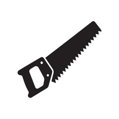 saw isolated on white background