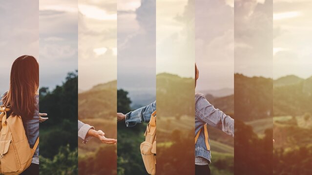 Dynamic Split Screen Travel Transitions