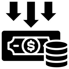 cheap icon for shopping store, business, website, application, printing, document, poster design, etc