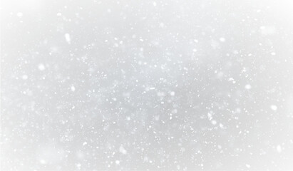 Falling snow and ice PNG overlay. Christmas season design