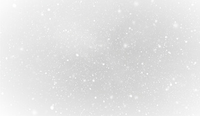Snowflake and snowfall PNG background. Winter holiday illustration