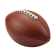 American football ball for sports graphic isolated PNG with Transparent Background