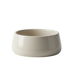 Empty ceramic bowl for food isolated PNG with Transparent Background