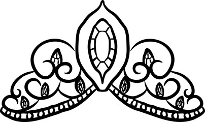 Hand Drawn Tiara