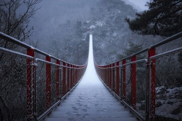 Obraz premium Where nature whispers stories through light and mist.