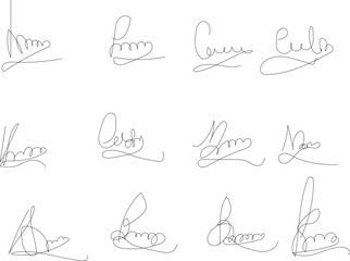 Minimalist single line drawing of a delicate rose with a long stem and leaves