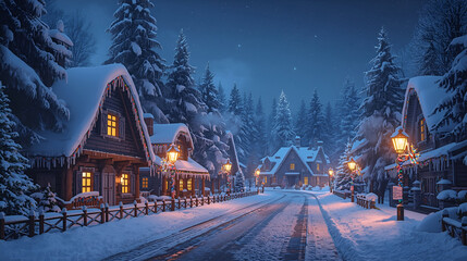 christmas night landscape'Silent Night Wonderland
Moonlit Christmas Eve
Twinkling Lights on Christmas Night
Winter’s Christmas Glow
Magical Christmas Nightfall
Snowy Christmas Serenade
Christmas