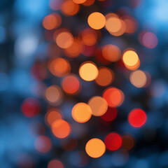Obraz premium Twinkling Magic Sparkle & Shine Glowing Holiday Nights A Thousand Lights Christmas Glow Lit Up for the Holidays Festive Sparkles Illuminated Joy Lights of the Season Radiant Wonderland