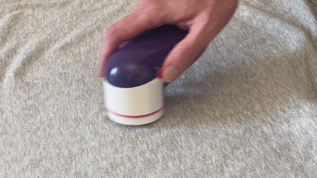  lint remover buzzing when shaving cotton fabric