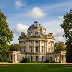Naklejka premium Chiswick House a Neo-Palladian Villa in West London England.