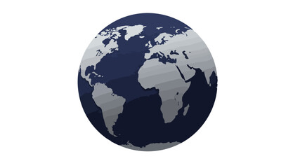 Fototapeta premium A stylized graphic icon of a fire flame with warm orange and red colors on a white background.