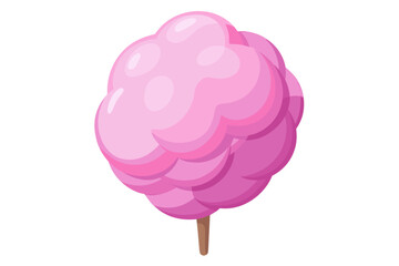 vector illustration of a pink pig