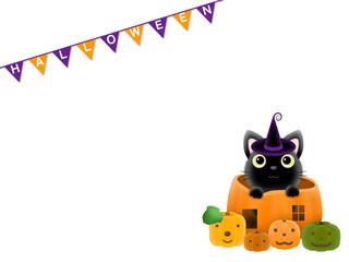 ハロウィンの背景　A-1