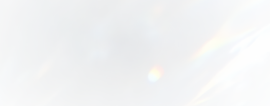 Crystal prism rainbow light with glowing sparkle
