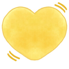 ハート イラスト 水彩