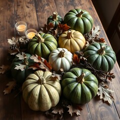 Eco-friendly natural Halloween decoration