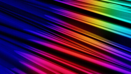 Modern Abstract Digital Art with Speed Light Effect