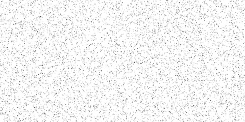 Terrazzo flooring interior grain vintage paint smooth design. Vector grunge dirty vintage wall overlay noise old wall black and white terrazzo granite floor structure distressed texture background.	
