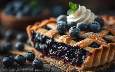 Blueberry pie