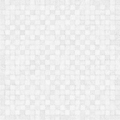 White square grid tiles seamless background texture