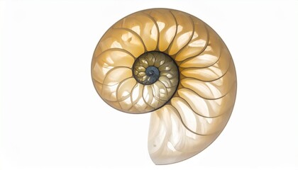 Obraz premium Sandy beach scattered with seashells of various shapes, sizes, and colors—white, orange, brown, pink—gentle waves in background under bright sky, warm sunlight highlights textures.