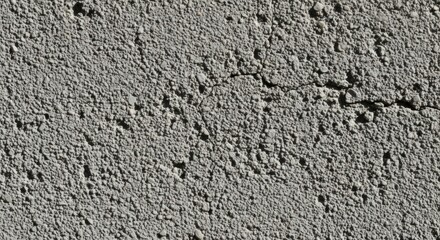 Textured Gray Wall Surface with Crack Detail
