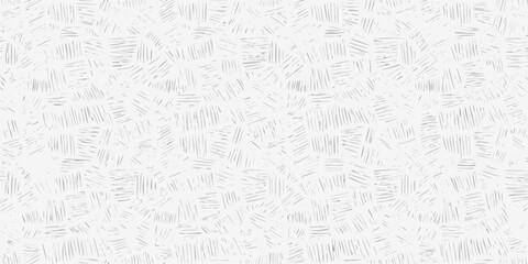 Abstract seamless pattern of light grey textured strokes on a white background