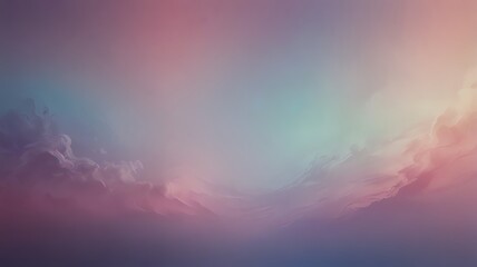 Fototapeta premium Abstract ethereal gradient with soft colors, dreamlike wisps, perfect for backgrounds and artistic themes.